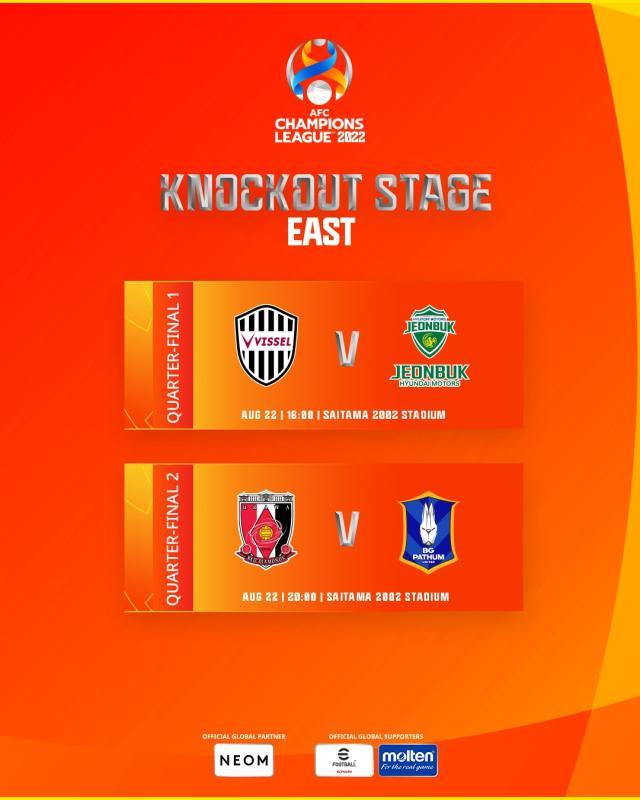 开云体育-亚冠东亚区四强产生 1/4决赛日本两队避免内战