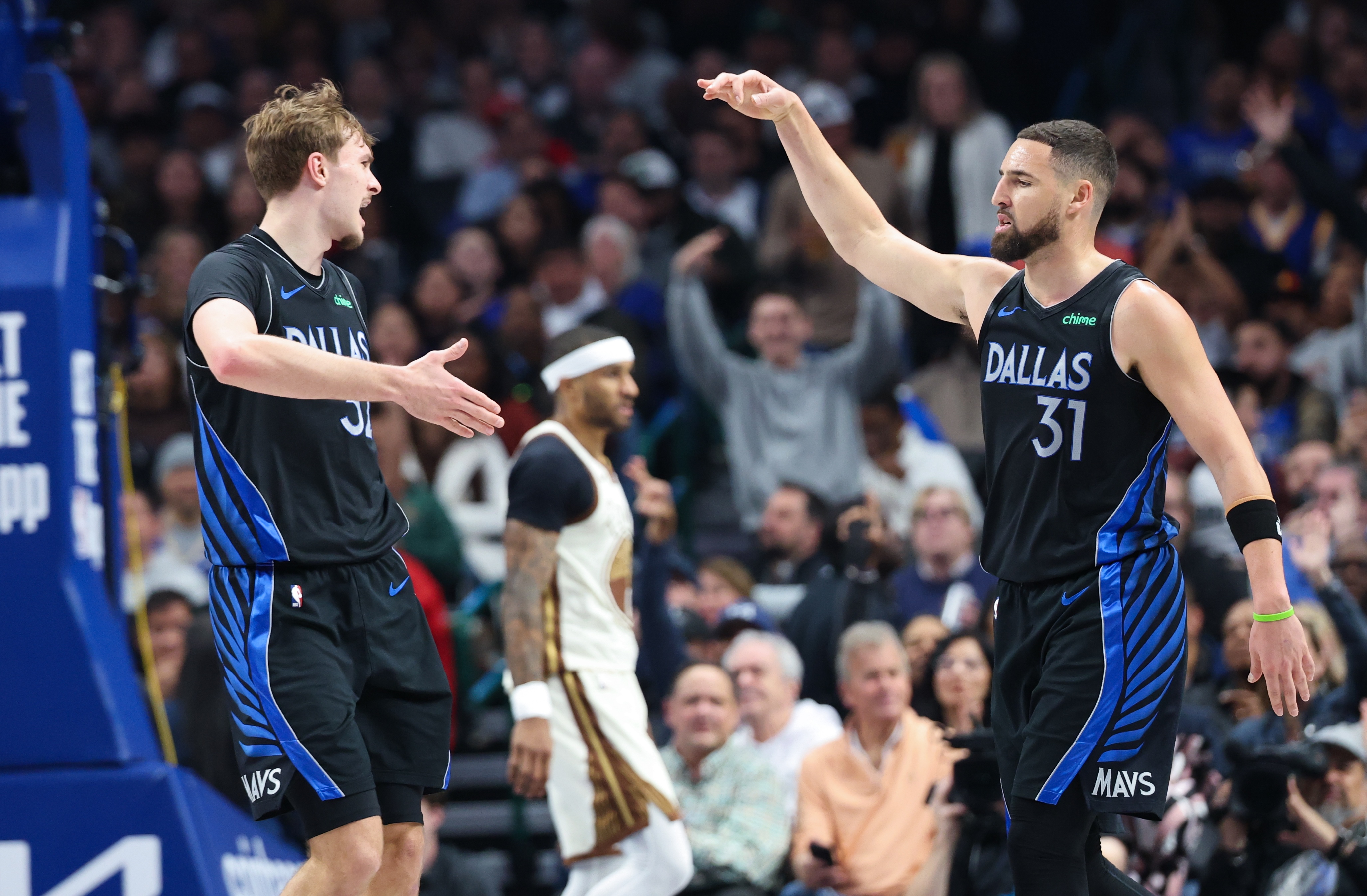 开云APP-克里斯蒂：在克莱身边打球对我和弗拉格是幸运 继续保持投篮信心